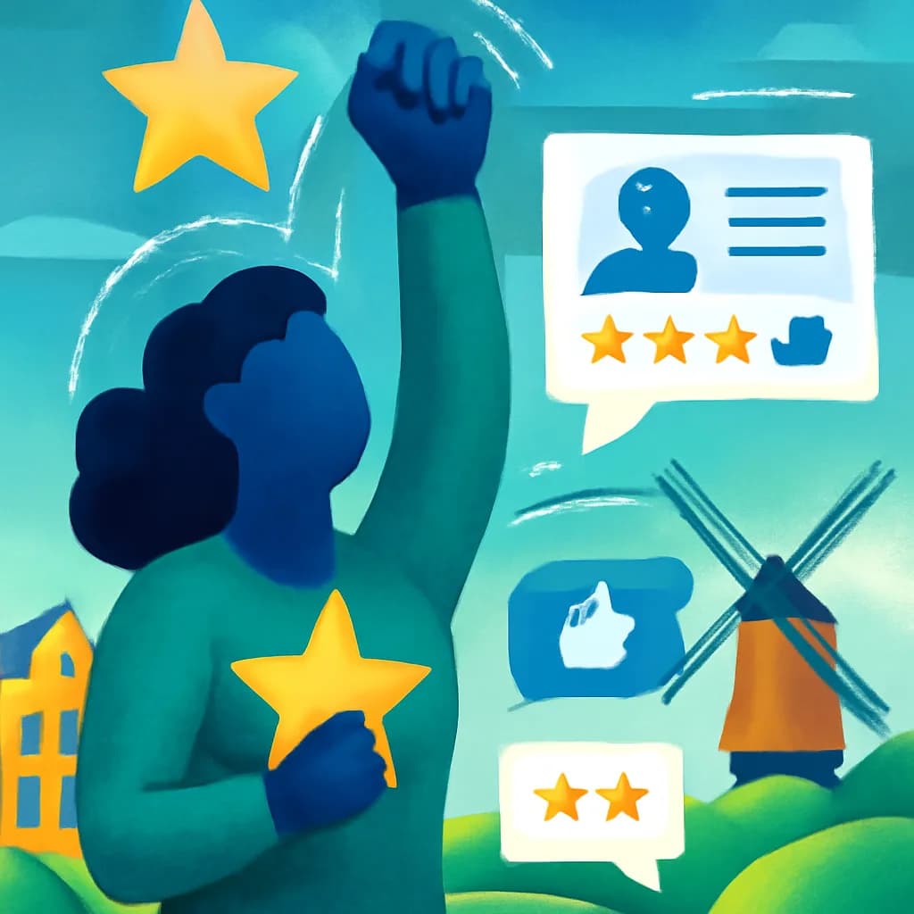 De Onverwachte Kracht van Online Reviews voor Vlaamse Zelfstandigen (en Waarom Je Niet Meer Zelf Alles Hoeft te Doen) Cover